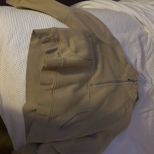 Lululemon scuba hoodie (camel)
